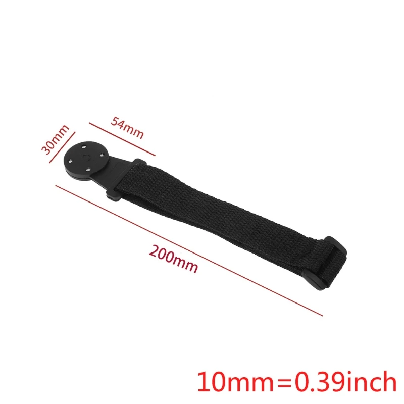 Portable Black Multimeter Strap Universal Tool Strong Magnet Portable Hanging Loop Hanger Practical Polypropylene Fiber