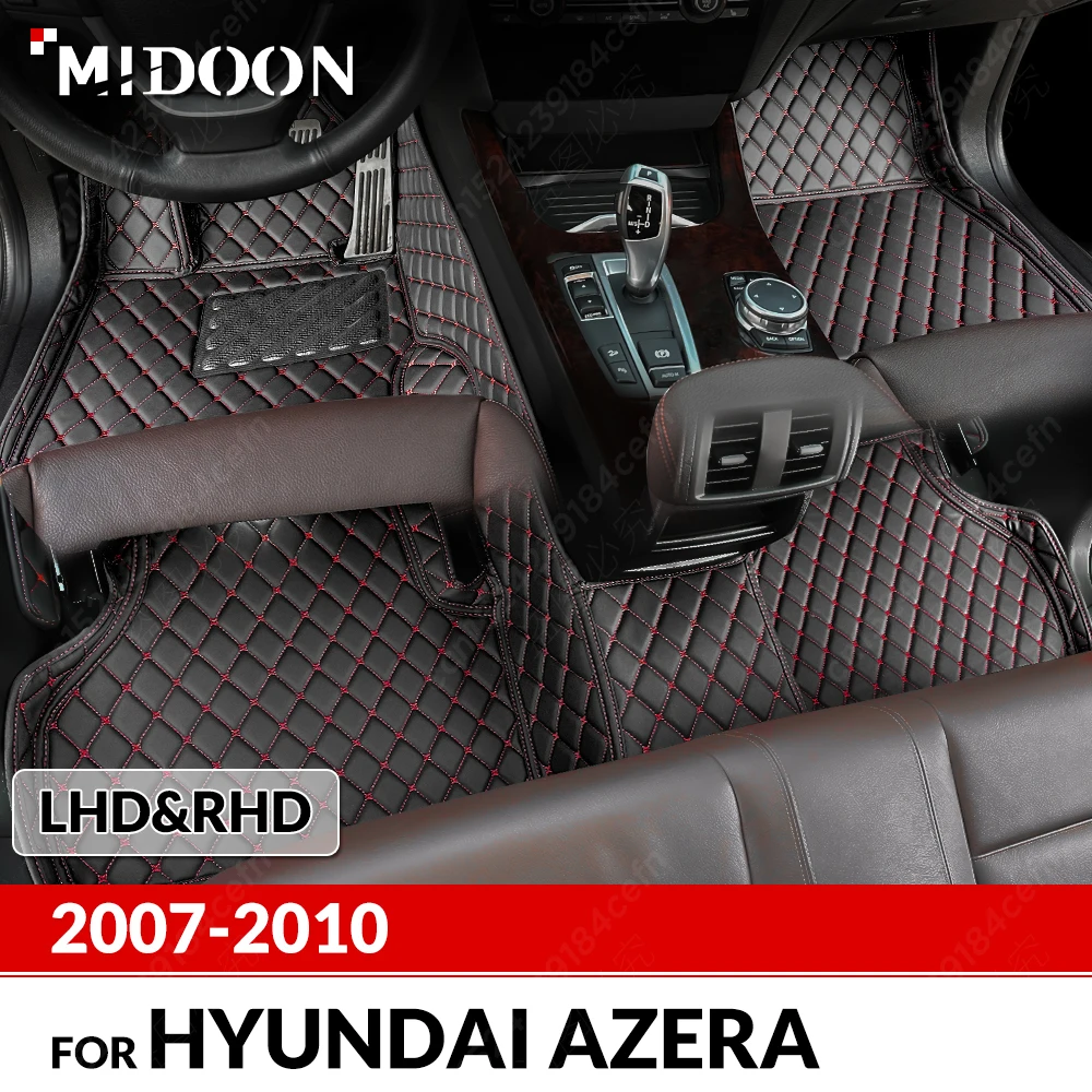 

Автомобильные коврики для Hyundai Azera 2007 2008 2009 2010, оригинальные автомобильные подкладки для ног, аксессуары для интерьера