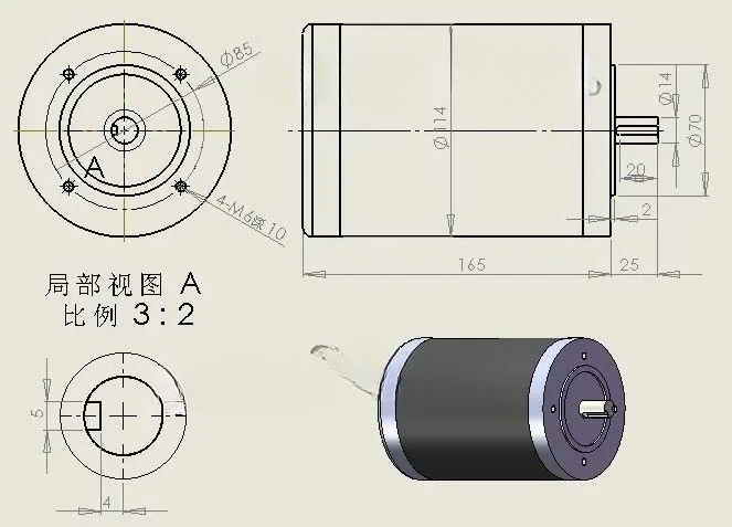 

250W 500W DC12V 24V 36V 1800RPM 2500RPM 3800RPM 2800RPM DC high speed brushed motor