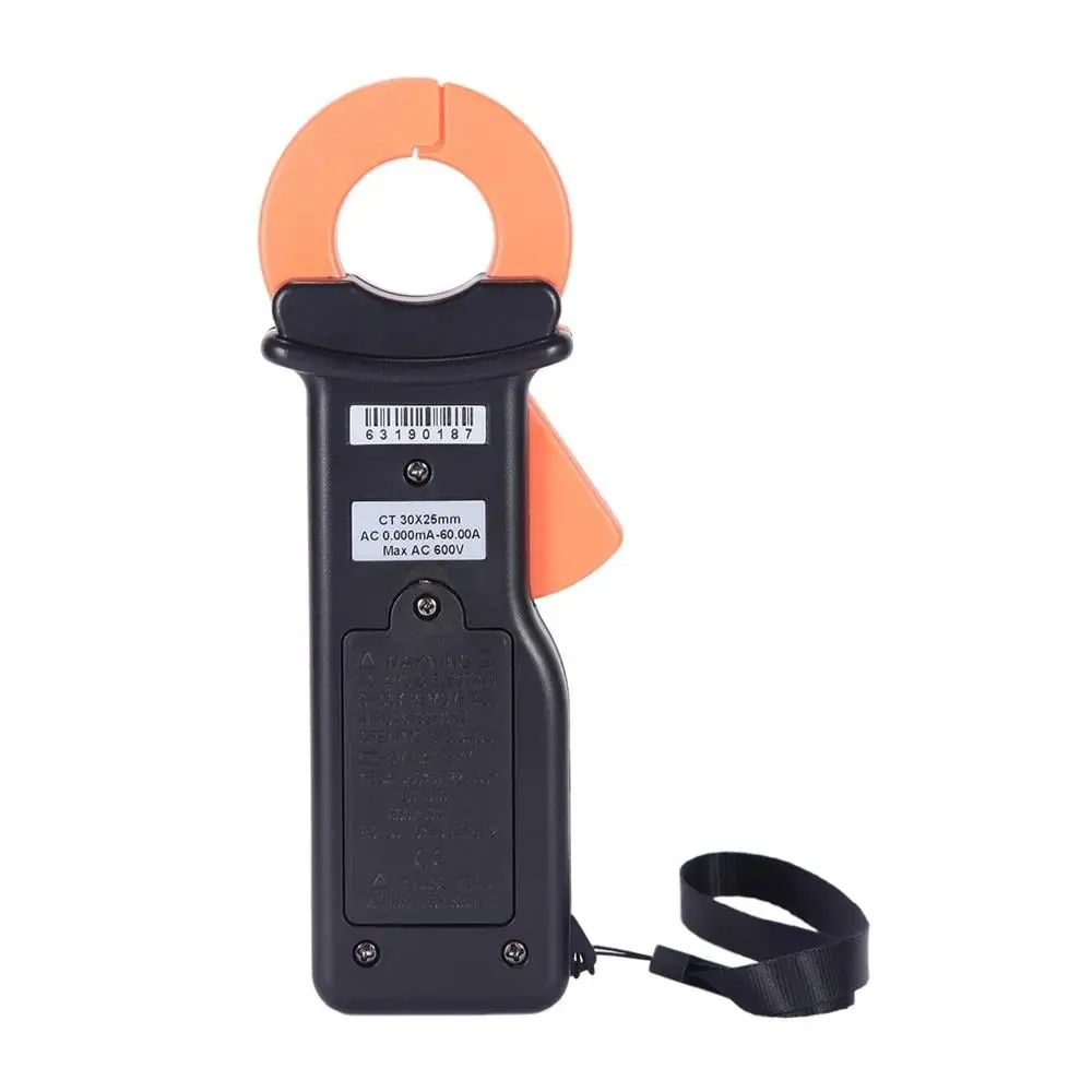 RuoShui 140A Digital Clamp Leaker High Accuracy Leakage Current Clamp Meter Measure Range 0.000mA～60.00A LCD Automatic Tester