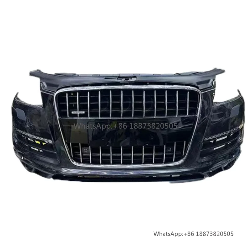 Used original q7 bumpers spare parts car upgrade body kit front lip bumper q7 for audi accessories