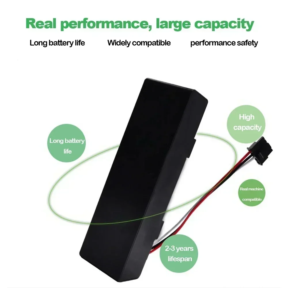 Original Rechargeable battery For Conga 3290 3390 3490 3590 3690 3790 3890 Sweeping Mopping Robot 14.8V 3200mah Vacuum Cleaner image 6