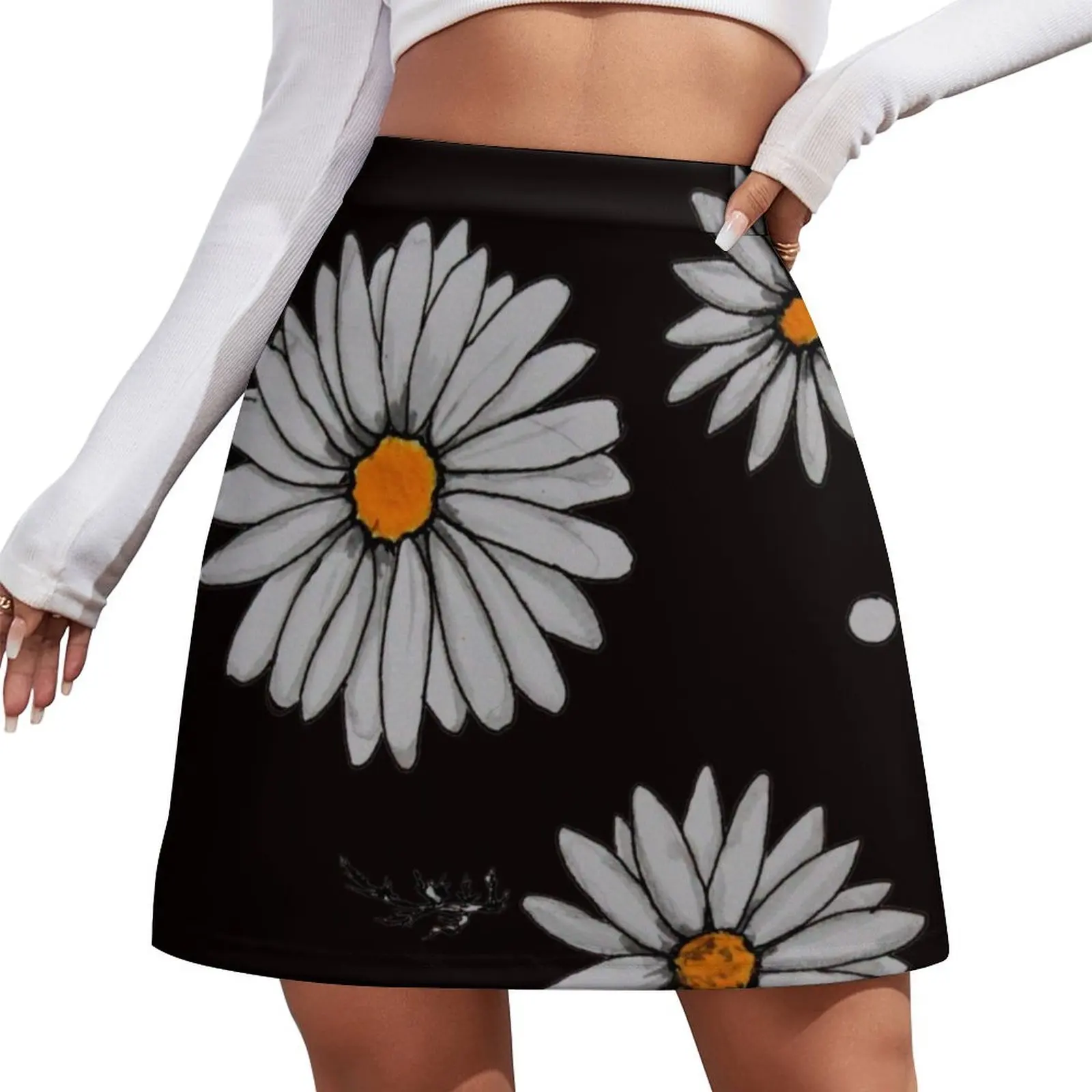 Daisy Train Mini Skirt skirts summer 2025 woman skirts for womans Women's summer skirt Female dress