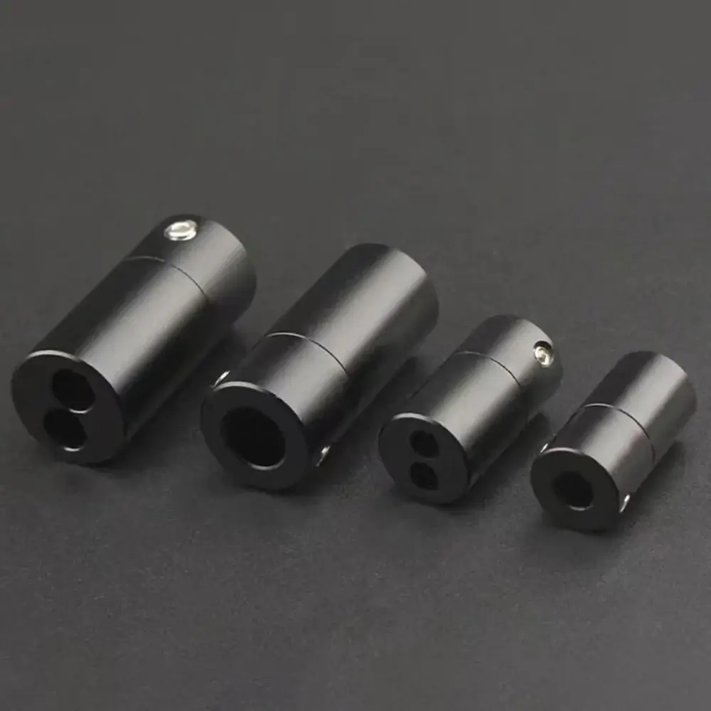 1Pcs 1 To 2 Audio Y Splitter Y Type Aluminum Alloy RCA Plug Connector Banana Plug Anti-interference Audio Cable Splitter Adapter