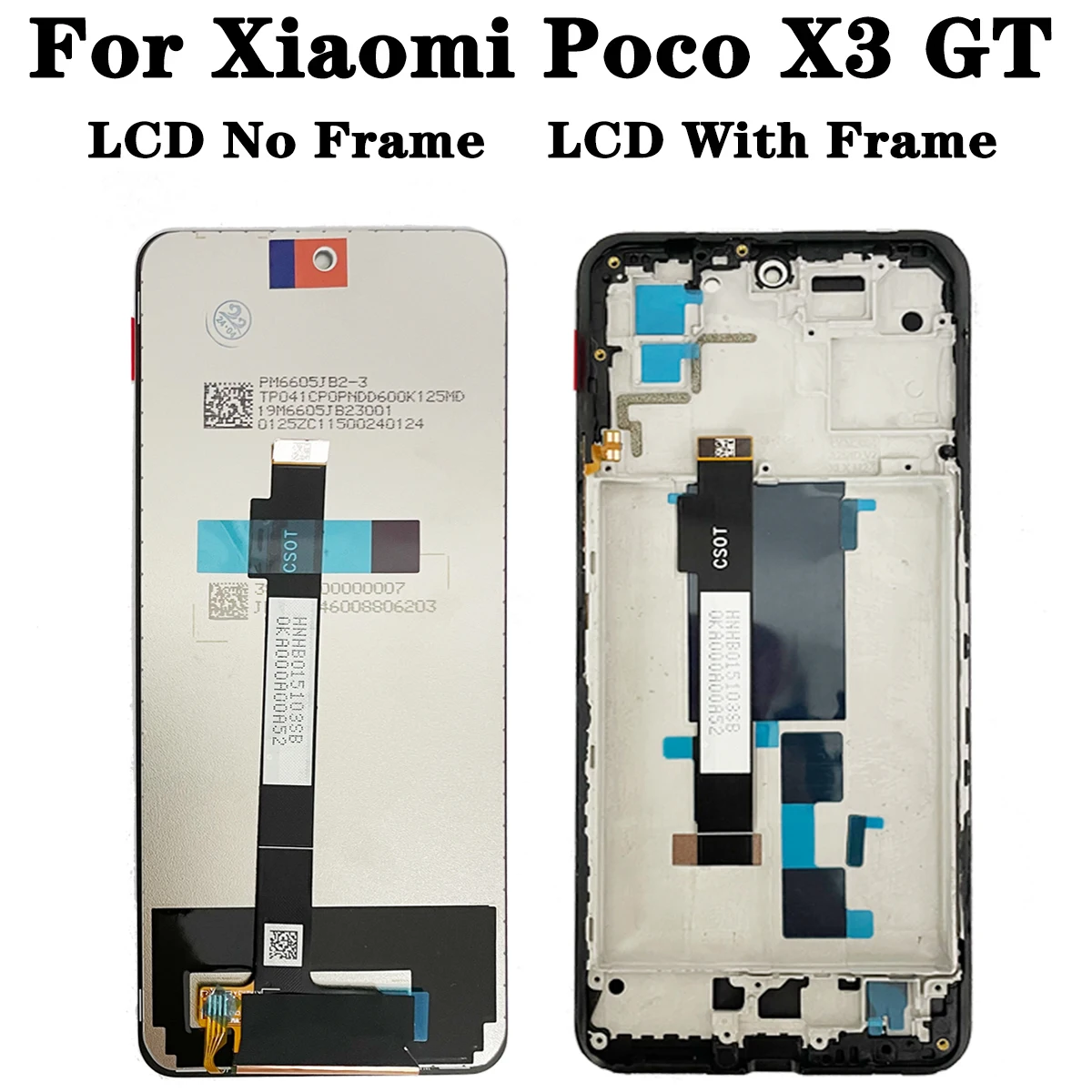 Écran tactile LCD de remplacement, pour Xiaomi POCO X3 GT, Original, 21061110AG