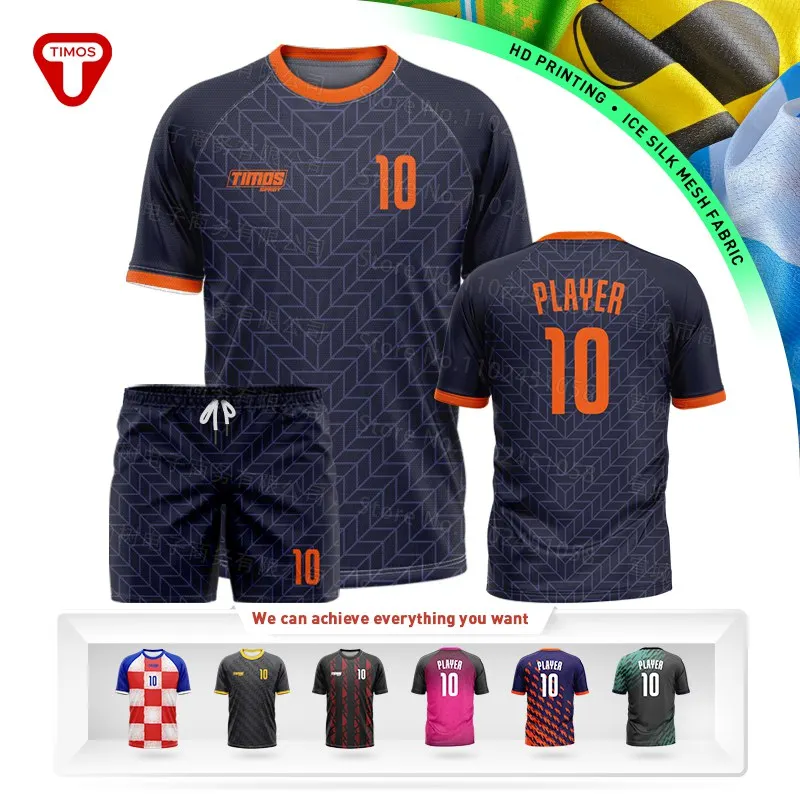 Custom T-Shirt Set Ice Silk Breathable Customed Number Name Team Culture Shirt Suite Men Women Sports Outdoor 3D Printed Set