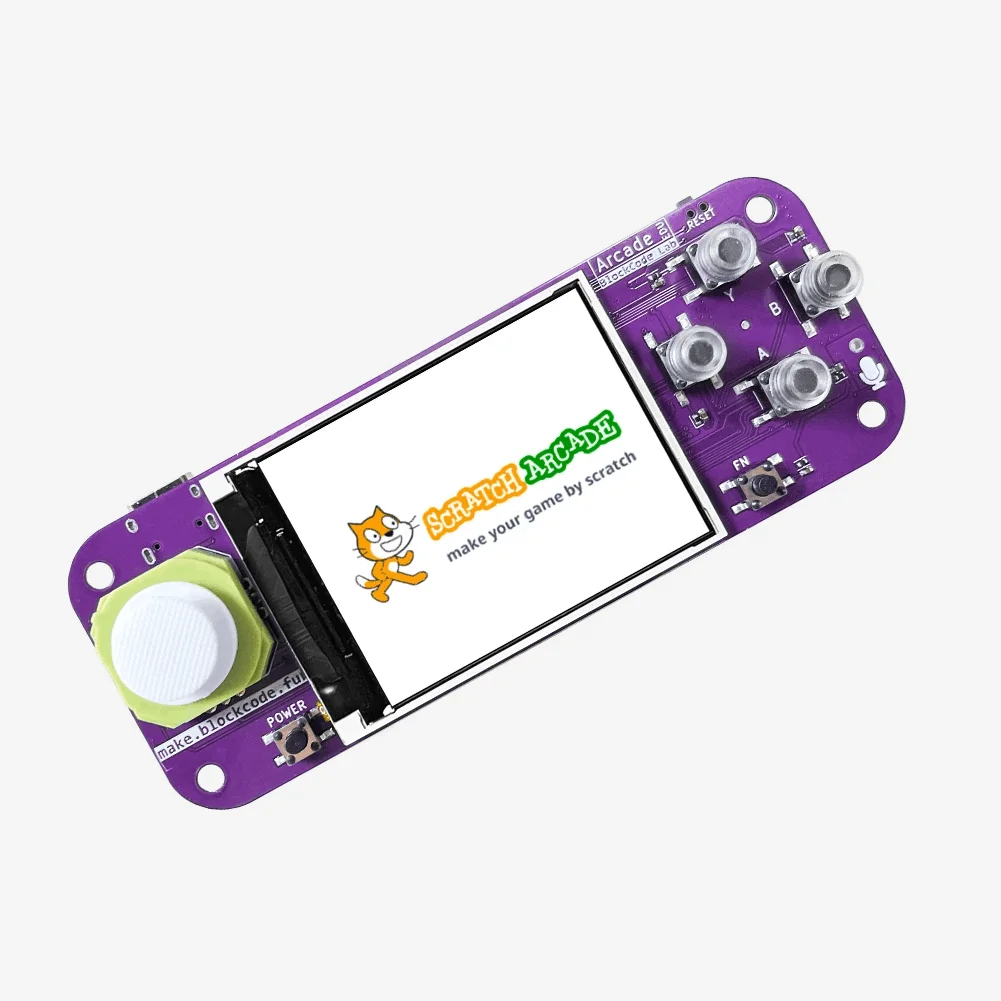 خدش ممر آلة تعلم البرمجة Esp32 مجلس التنمية واي فاي بلوتوث Espnow التعامل مع لعبة وحدة التحكم لا Makecode Llm