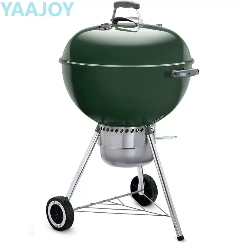 

Weber Original Kettle Premium Charcoal Grill, 22-Inch, Green Grills & Smokers›Charcoal Grills