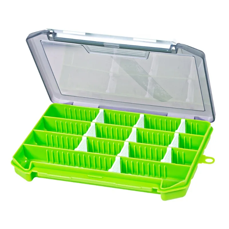 

Fishing Tackle Box Portable Accessories Box Fisherman Plastic Bait Boxes Hook Organizer Storage Tool for Carp Fishing Goods