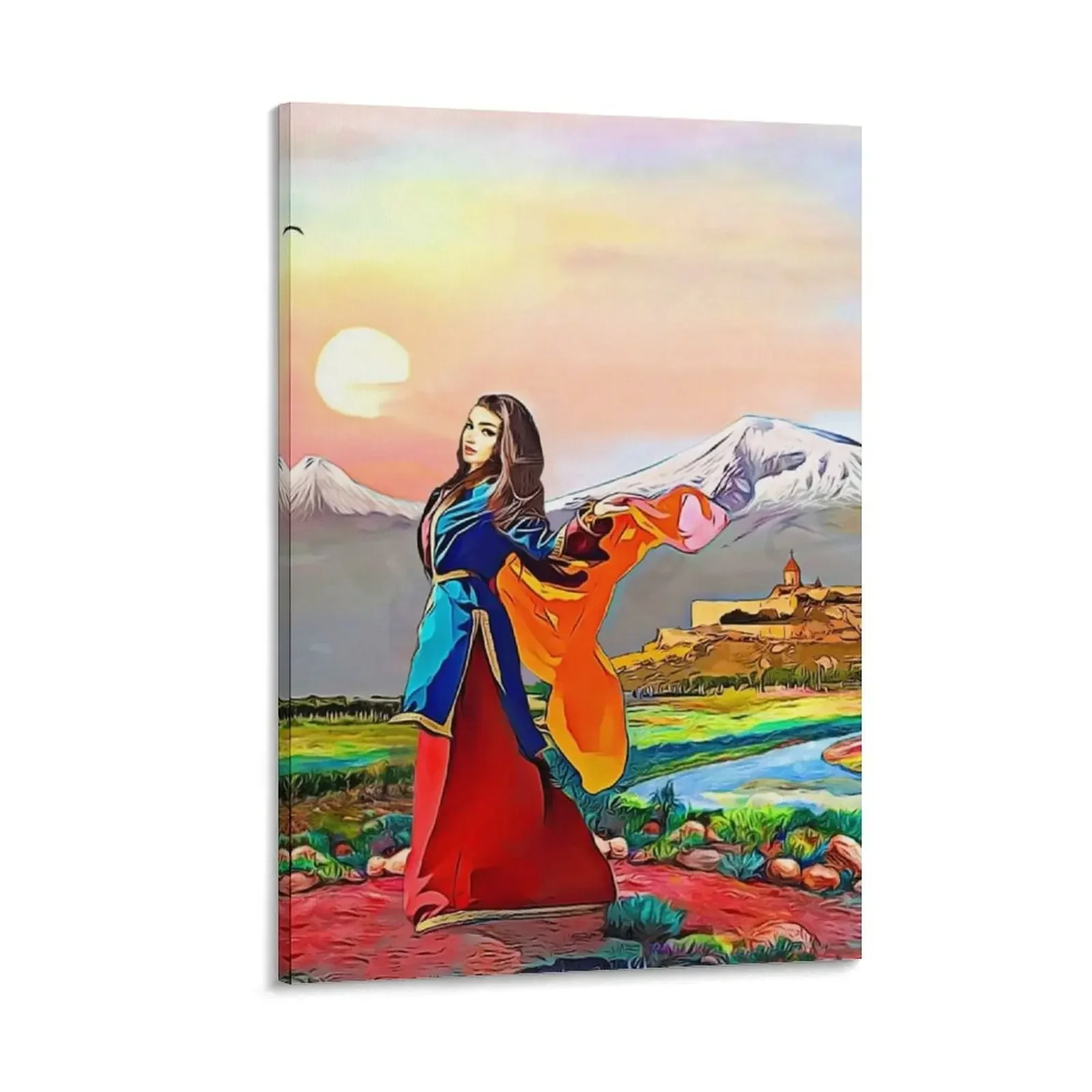 

Beauty of Armenia   Canvas Painting vintage home decor Home decoration wallpapers home decor