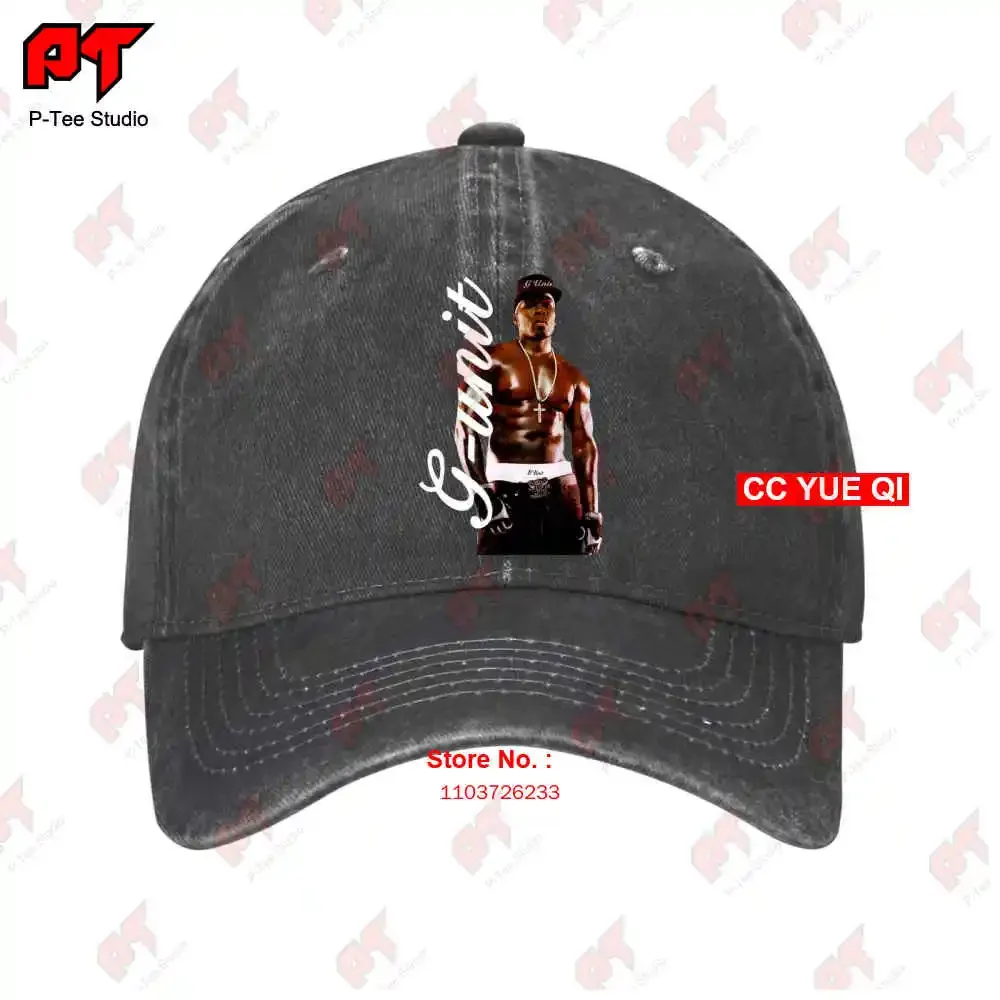 50 Cent G Unitt 2005 Bedazzled Bling Deadstock South Pole Rare Baseball Caps Truck Cap UV0E