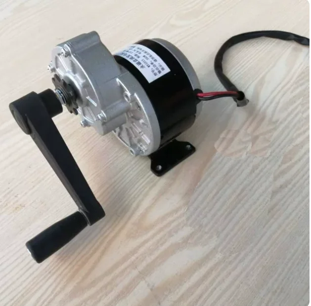 12 Volt 24V DC Generator 350 Watts, Suitable for Mobile Phones, Battery Charging Permanent Magnet Hand Motor