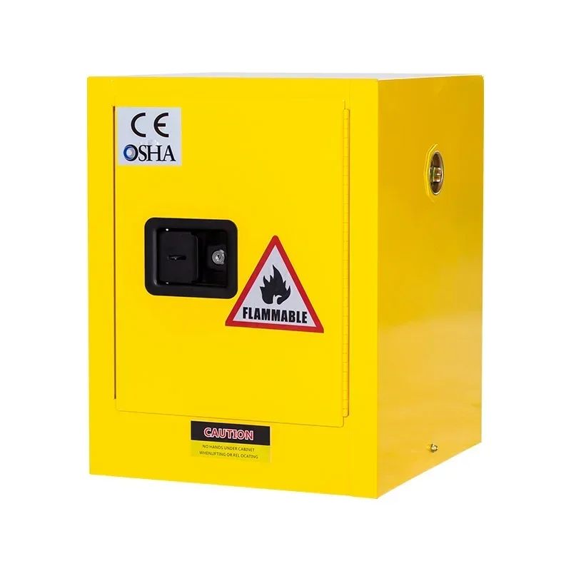 Laboratory Chemical Storage Cabinet Combustible Products 4-12 Gallons Safety Container Cabinet