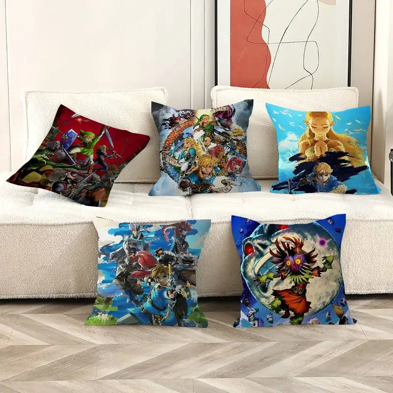 حار L-ألعاب الأساطير Z-Zeldas سادات فراش منزلي غطاء وسادة للديكور الزفاف كيس وسادة فائق النعومة
