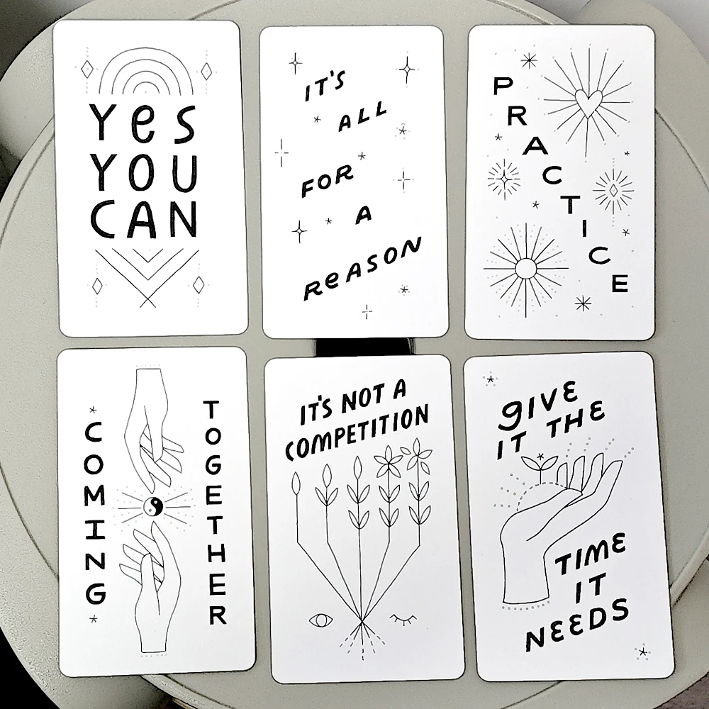 

Inquire Within Deck 60 Hand Illustrated Oracle Cards To Inspire Inner Wisdom, Growth & Connectedness 10.3*6cm