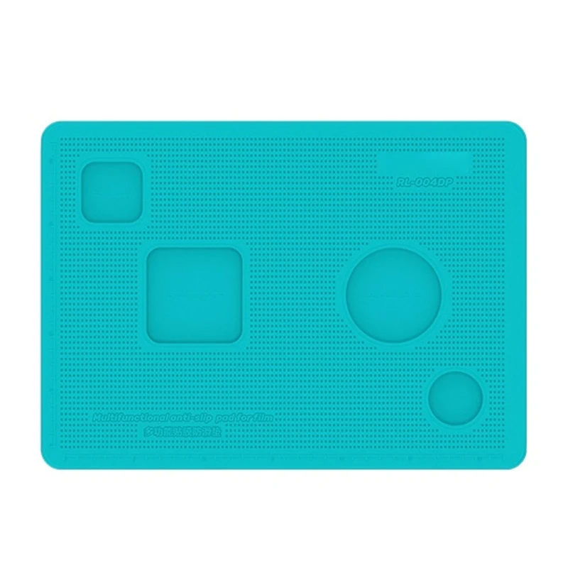 Portable Silicone Nonslip Mat Enhancing Device Protections, for Various Gadgets