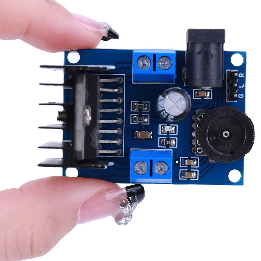 TDA7297 Audio Amplifier Board Module Dual-Channel Power Amplifier Module 10-50W for DC Power Supply Audio System DIY Speakers