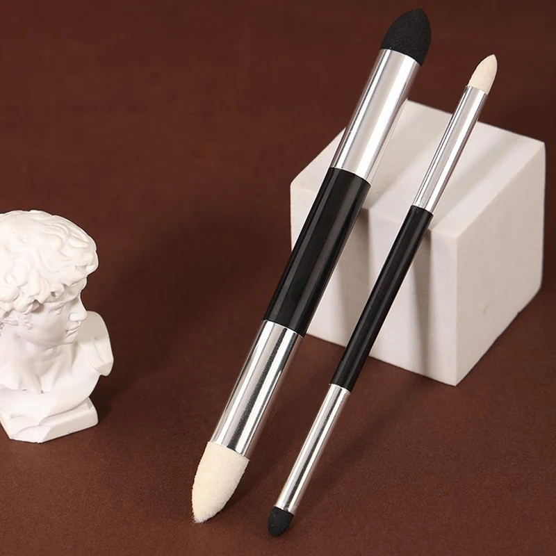 2Pcs/set Artist Sponge Pens For Drawing Washable Student Paint Rub Cotton Set Dual-Tip Pastel Stumps Sketch Brushes