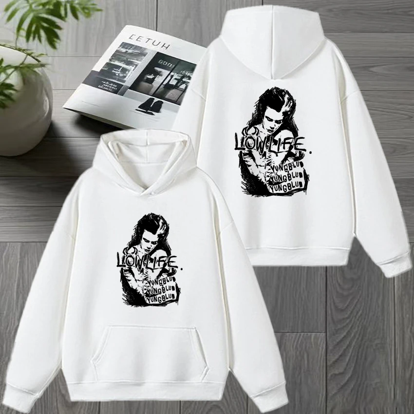 

2025 New High Quality Yungblud Rock Graffiti printed Winter Hoodie Men women hip hop Fleece streetwear Unisex Casual Sweatshirt