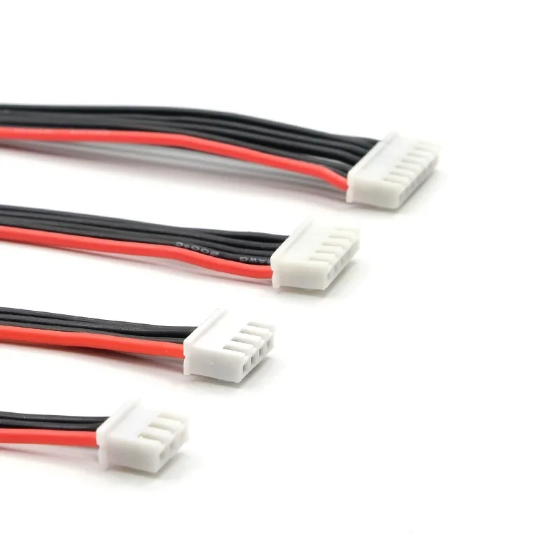 XH2.54mm Balancer Female Cable 1S 2S 3S 4S 5S 6S 7S 8S Lipo Battery RC Balance Charger Plug Line Wire Connector 22AWG 10/20/30cm