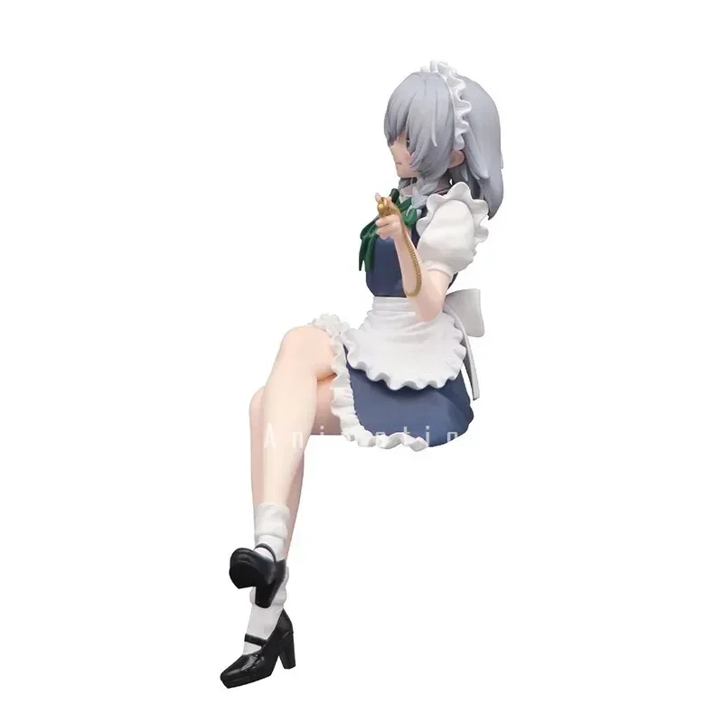 In Stock 100% Original FuRyu Izayoi Sakuya Action Anime Figure 14cm PVC Collectible Model Dolls Statuette Toys Ornament Gifts