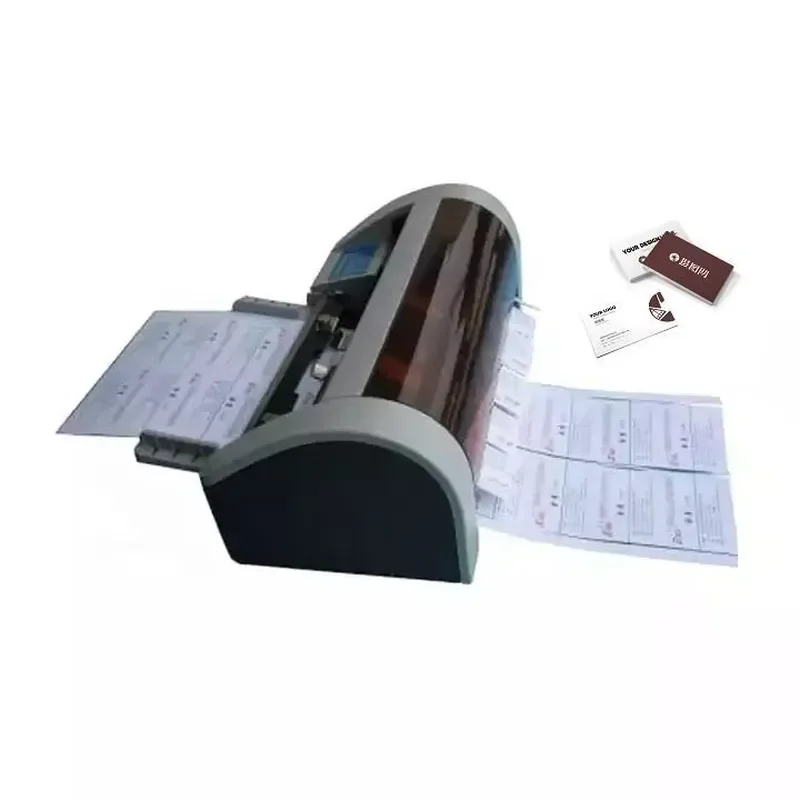 小型デスクトップ式名刺カッター。操作が簡単で、電源で動く紙切 - Power Tools With Names のレビューと価格