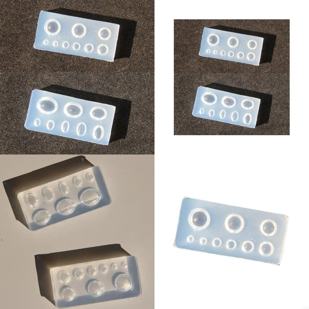 195C Geometric Art Silicone Mold for Adding Shiny Colors to Your Attractive