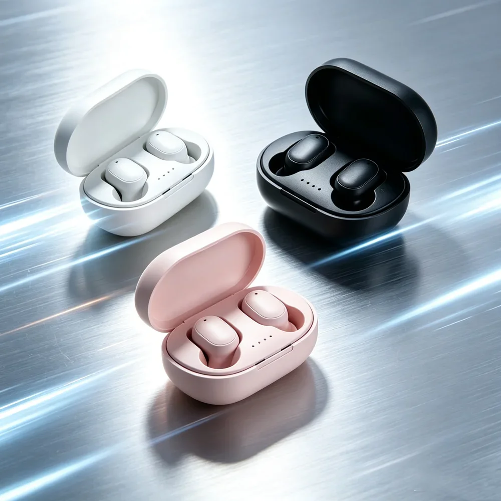 Wireless Bluetooth Earbuds, Warm Natural Tone, Secure Ear Fit, Steady Signal and Portable Shell for Casual Outdoor Trips