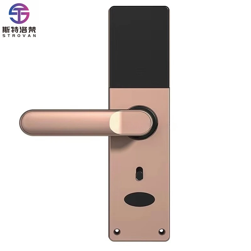 

Smart Door Lock Fingerprint Door Lock Password Digital Wood Door Handle Lock with Keypad