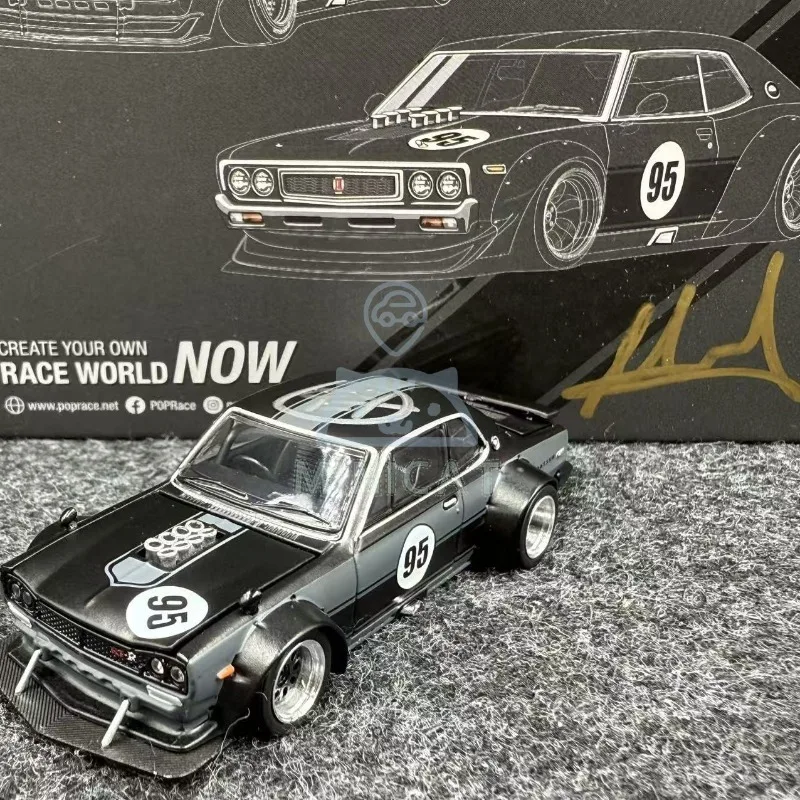 POPRACE 1/64 홍콩 오토바이 쇼 2025 이중 서명 에디션 합금 모터 차량 다이캐스트 모델 자동차 장난감 컬렉션 선물