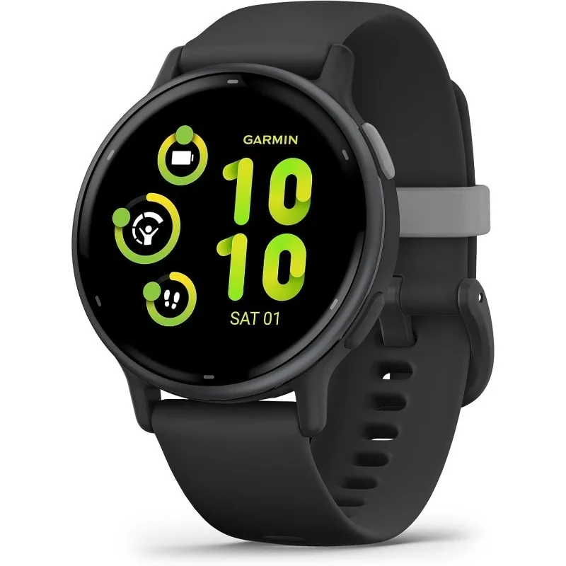 vívoactive 5, Health and Fitness GPS Smartwatch, AMOLED Display, Up to 11 Days of Battery, Black