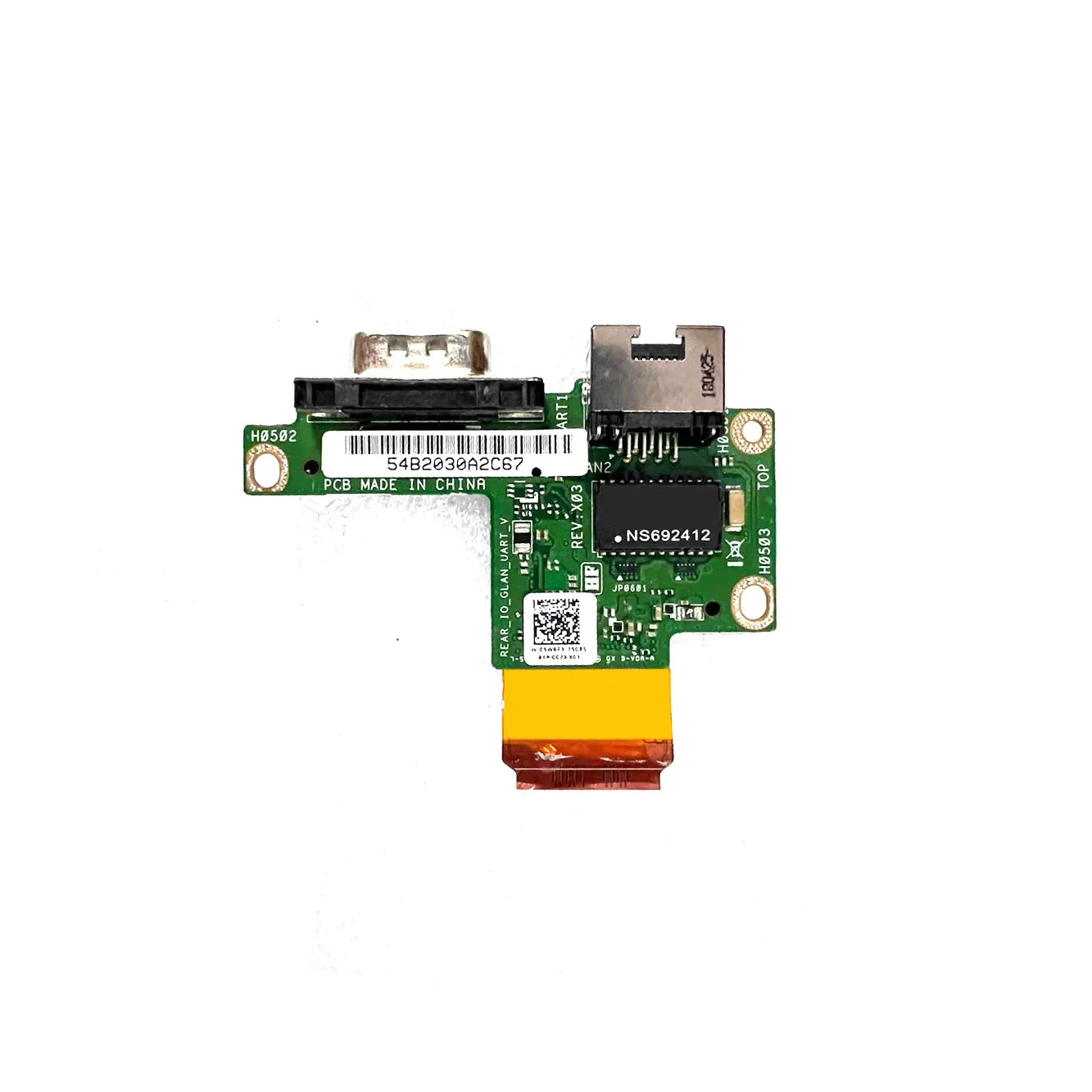 Ethernet Serial Port Board With Cable For DELL For Latitude Rugged 5420 05W9P3 5W9P3
