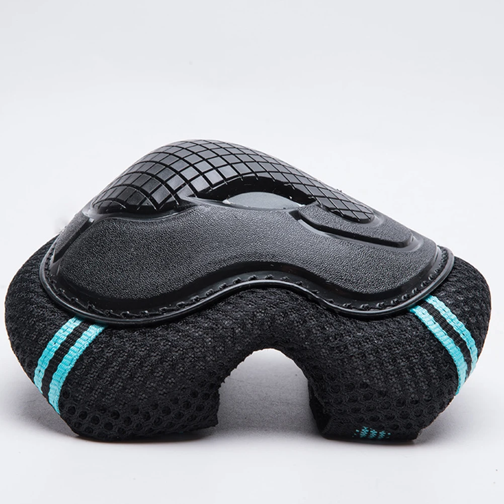 

Protective Gear Set Knee Pads Wrist Elbow Adults Kids Skateboard Scooter Roller Sports Plastic Shell Thickened Sponge Adjustable