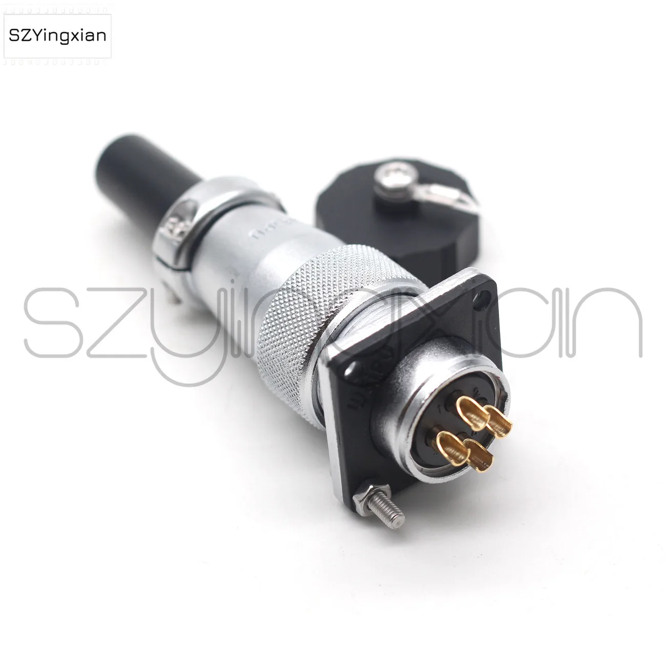 WEIPU WS20 Series 2 3 4 5 7 9 12Pin Male Plug Female Socket M20 Square Panel Mounting Connector Can be Used in Aerospace