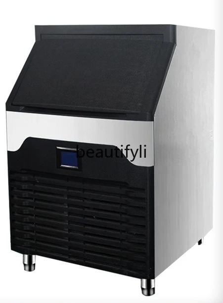 Ice machine commercial, crescent moon, ice machine milk tea shop bar automatic ice cube machine