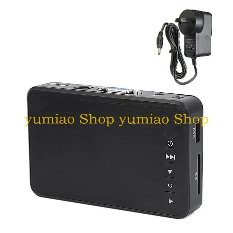 587B Durable 1080P Media Player  Output MP4 Player Video Photo Music
