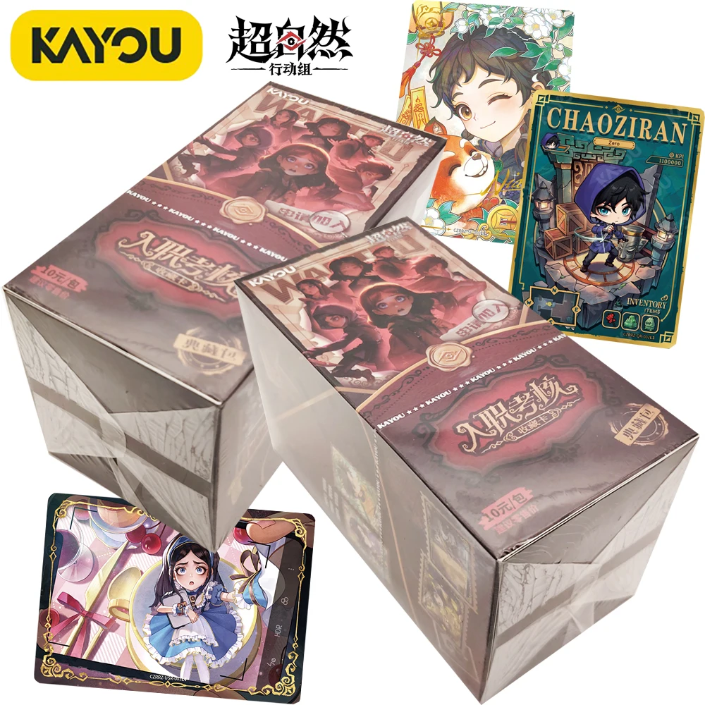 New Kayou Official Tomb Busters Rare Collection Cards Popular Horror Adventure Game IP Character Exquisite Artwork Cards Gifts
