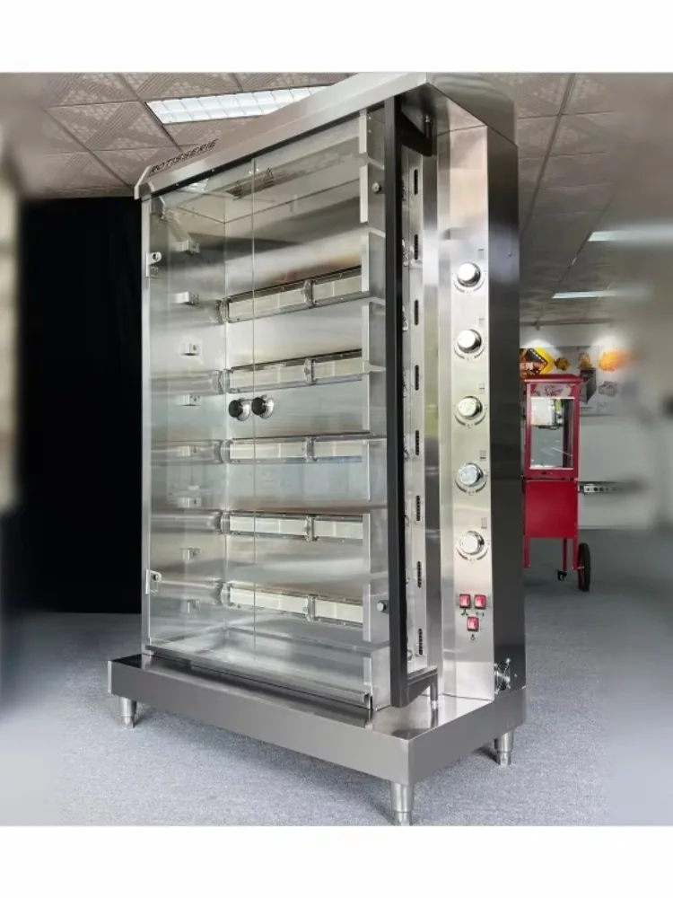 Gas Chicken Rotisserie Oven Snack Machines Grill Machine for Rotisserie Chicken