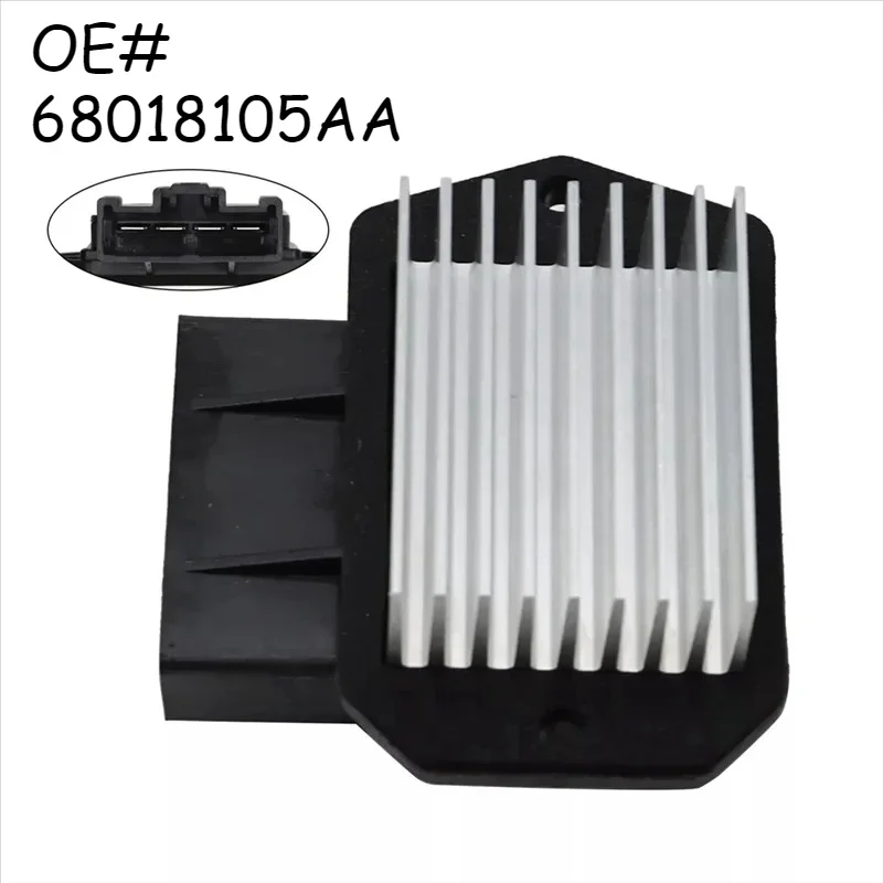 

Резистор двигателя вентилятора автомобиля для Chrysler Dodge Ram 1500 2500 3500 2006-2019 68018105AA