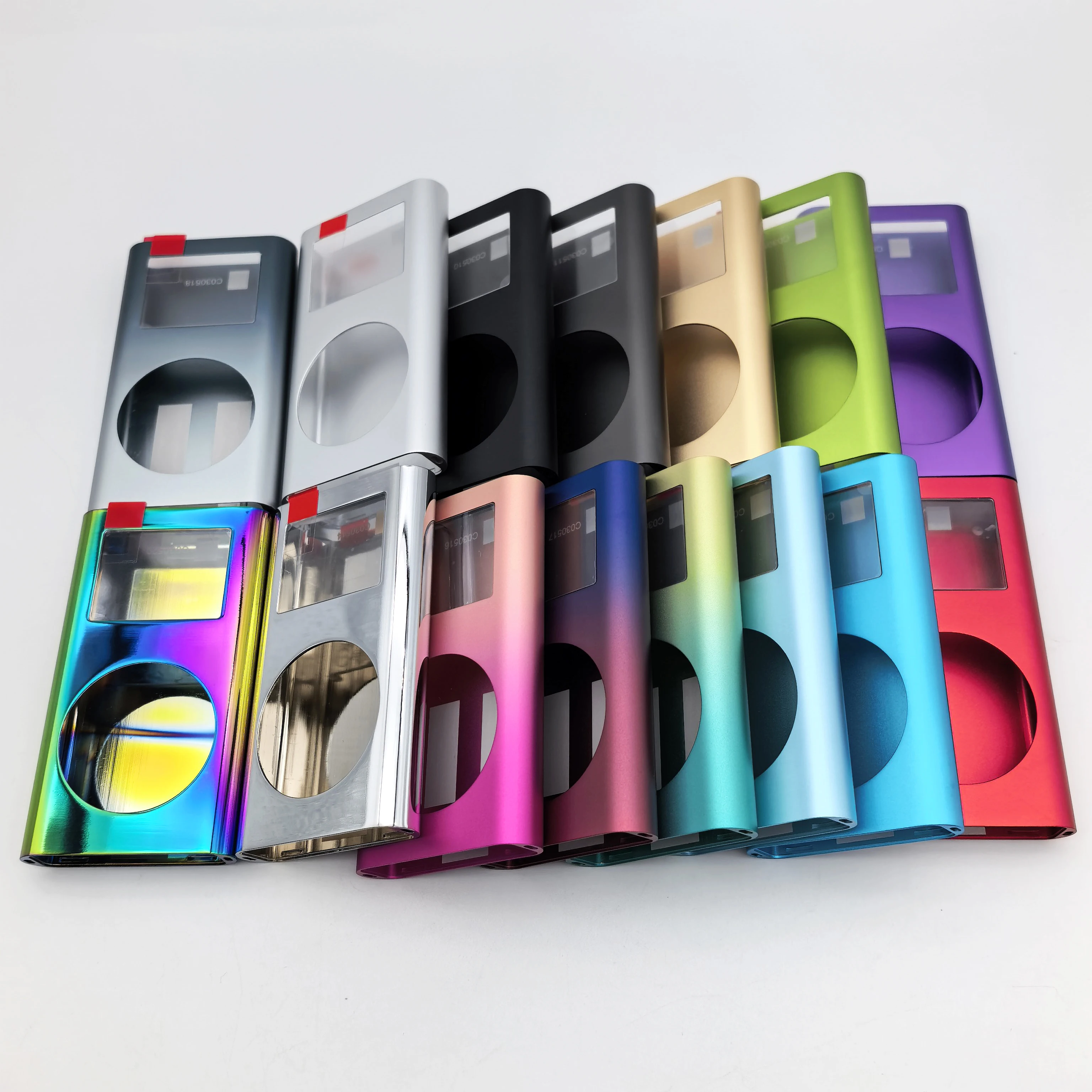 iPod Mini Leeres Metallgehäuse mit Sichtfenster, Vollständige Ersatzhülle für 1. & 2. Generation 4GB 6GB 128GB 256GB A1051 – Detail 4