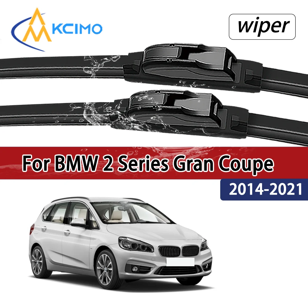 For BMW	2 Series Active Tourer F45 2014-2021 Front Windscreen Wiper Blades Premium Quiet All-Condition Car Window Accessories