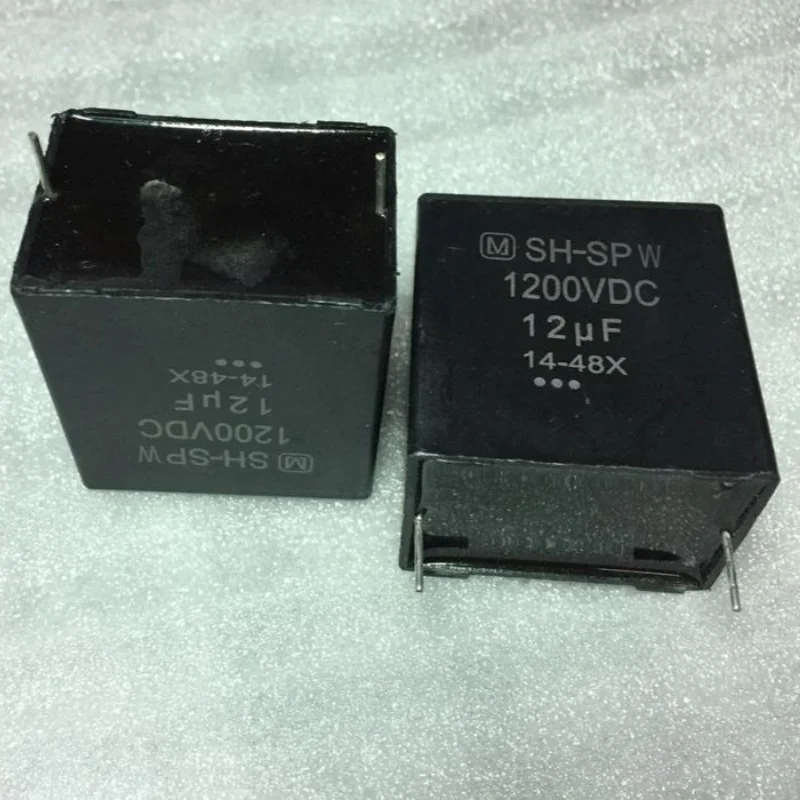 Original SH-SPW series 1200V 12UF high-current high-voltage platinum turn-off stepless capacitor 45*42*30MM P38MM