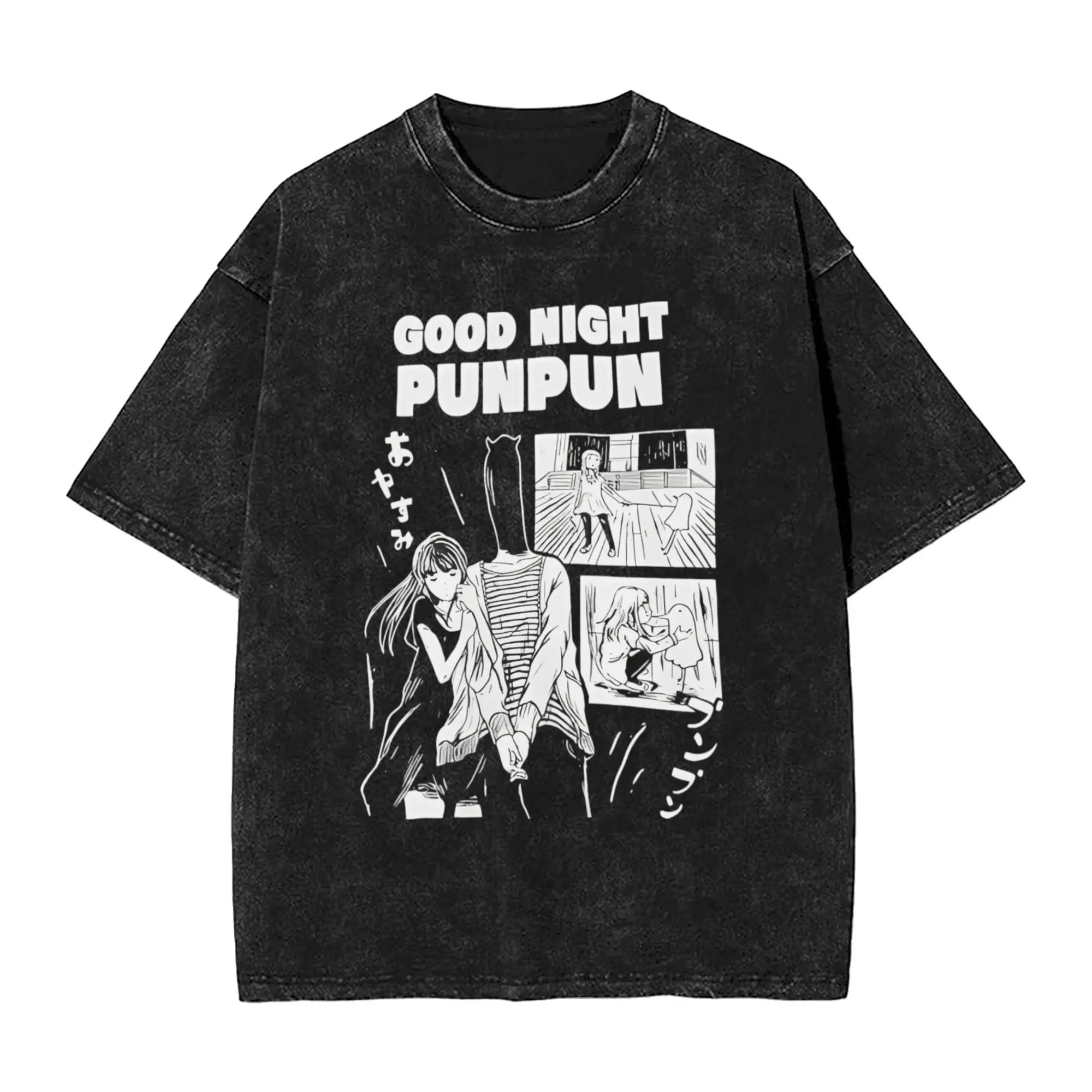 

Manga Oyasumi Punpun is Just Fine Today T-Shirts for Men Funny Cotton Tee Shirt O Neck Short Sleeve T Shirt Printed Tops