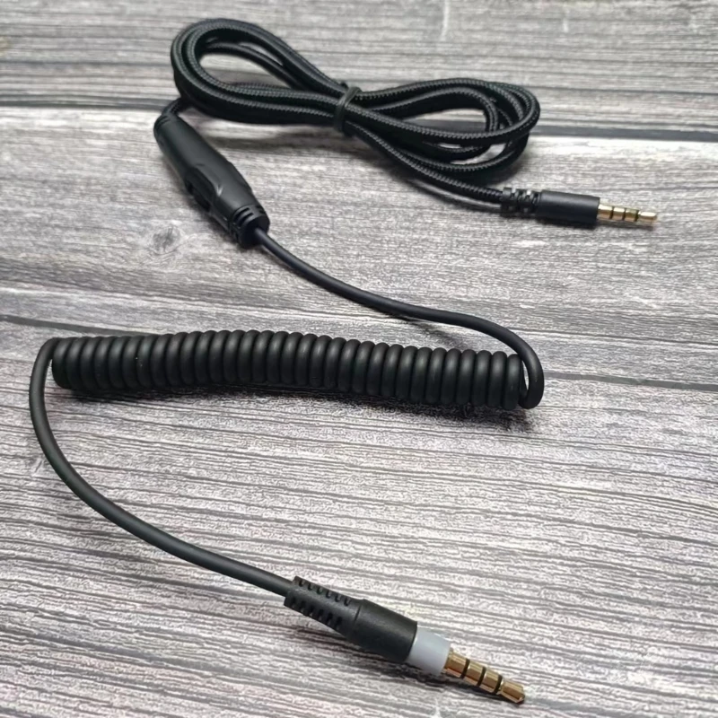 Headphone Cable for Flight Inline Mute Cable Headset Cord