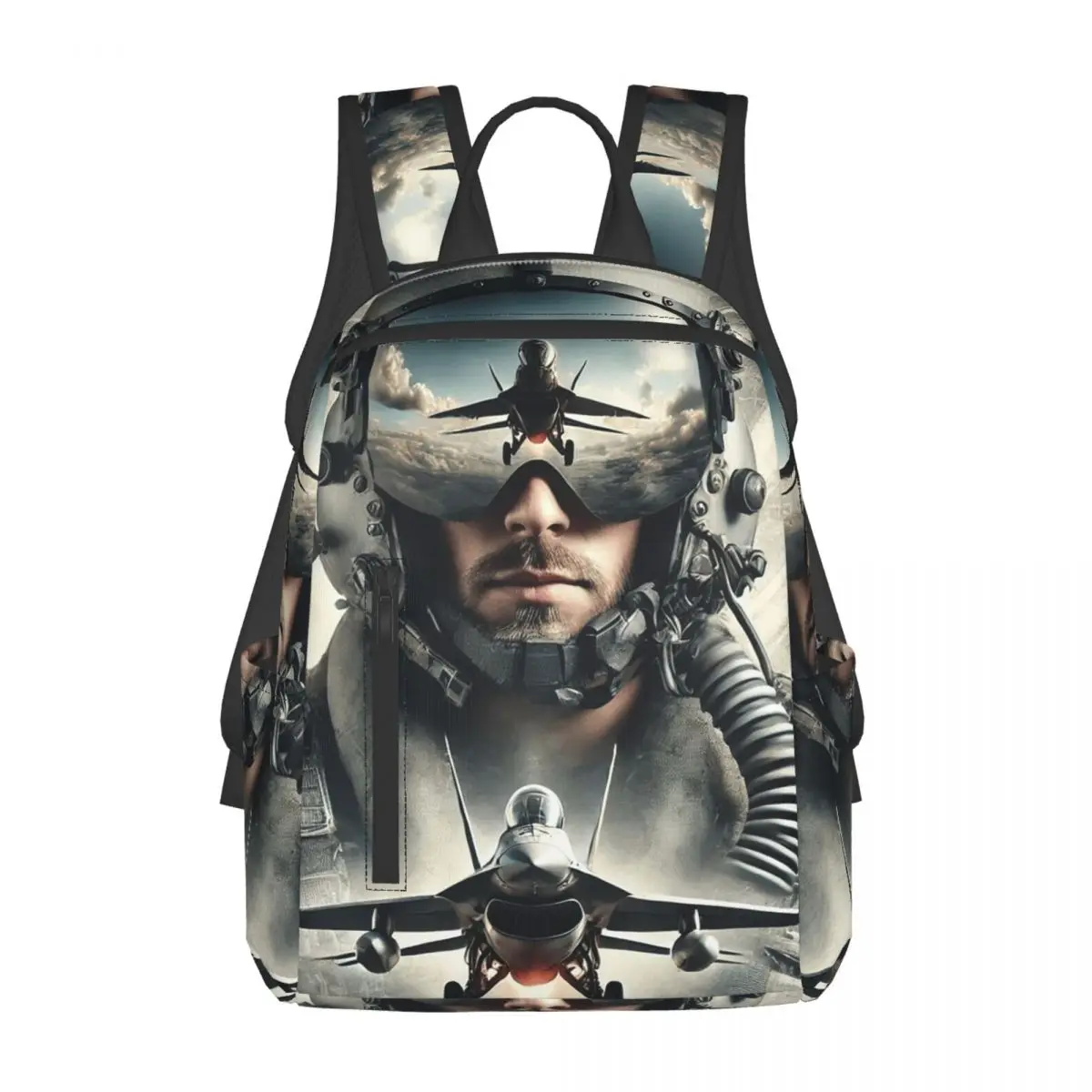 

Modern Tom Cruise Movie Top Gun Maverick Backpack Daypack Large Capacity BookBag School Bag Shoulder Bags for Men Women