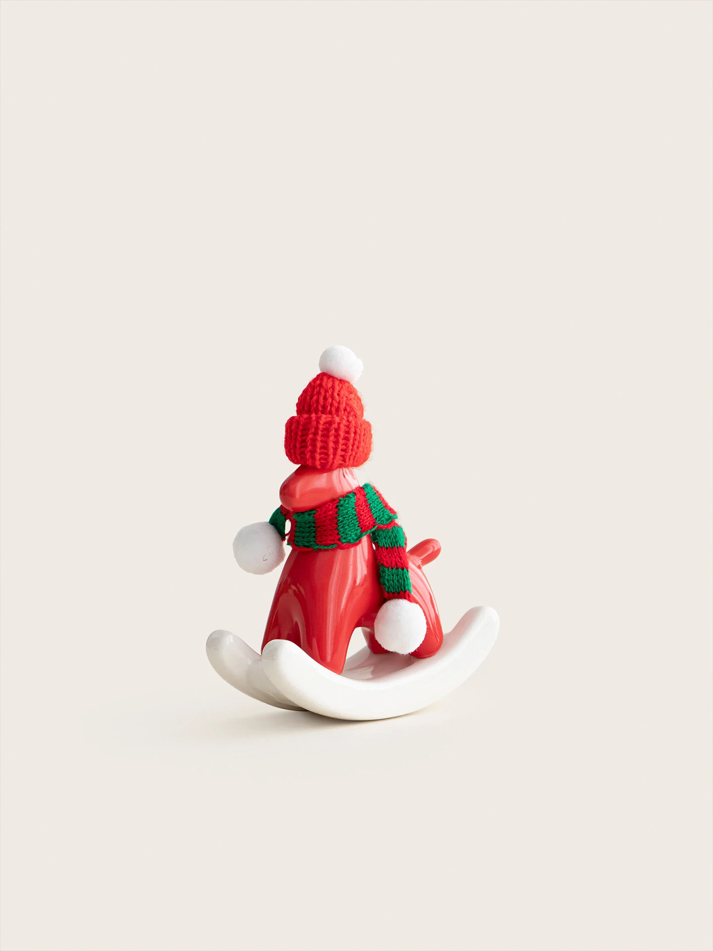 2026 Year of the Horse Fortune Ceramic Figurine Christmas 