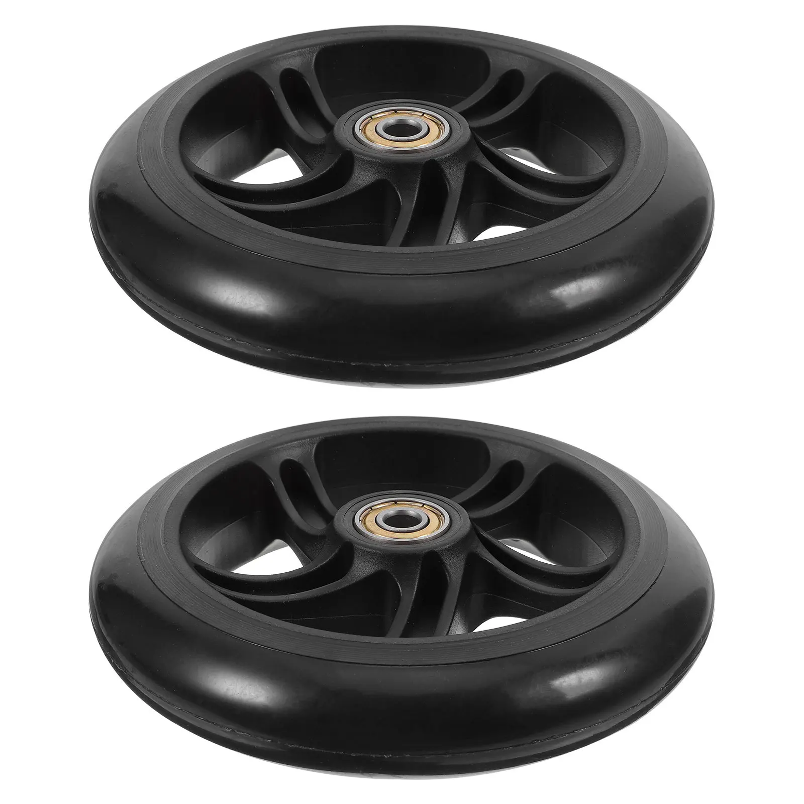 

2Pcs Replacement Scooter Wheels High-Performance Polyurethane Smooth Quiet Ride for Indoor Outdoor Stunt Scooters and Skates