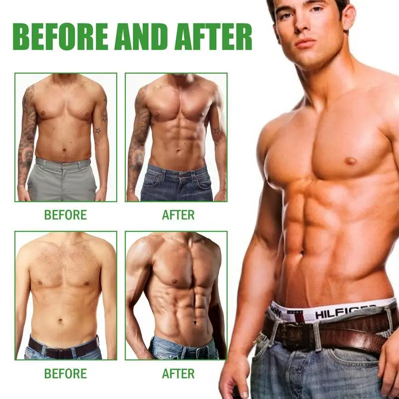 Sweat Cream ABS Sculpting Cream For Men Abs Cream Helps Tighten Lubricate Muscles Break Down Fat With Natural Extracts Increase image 5
