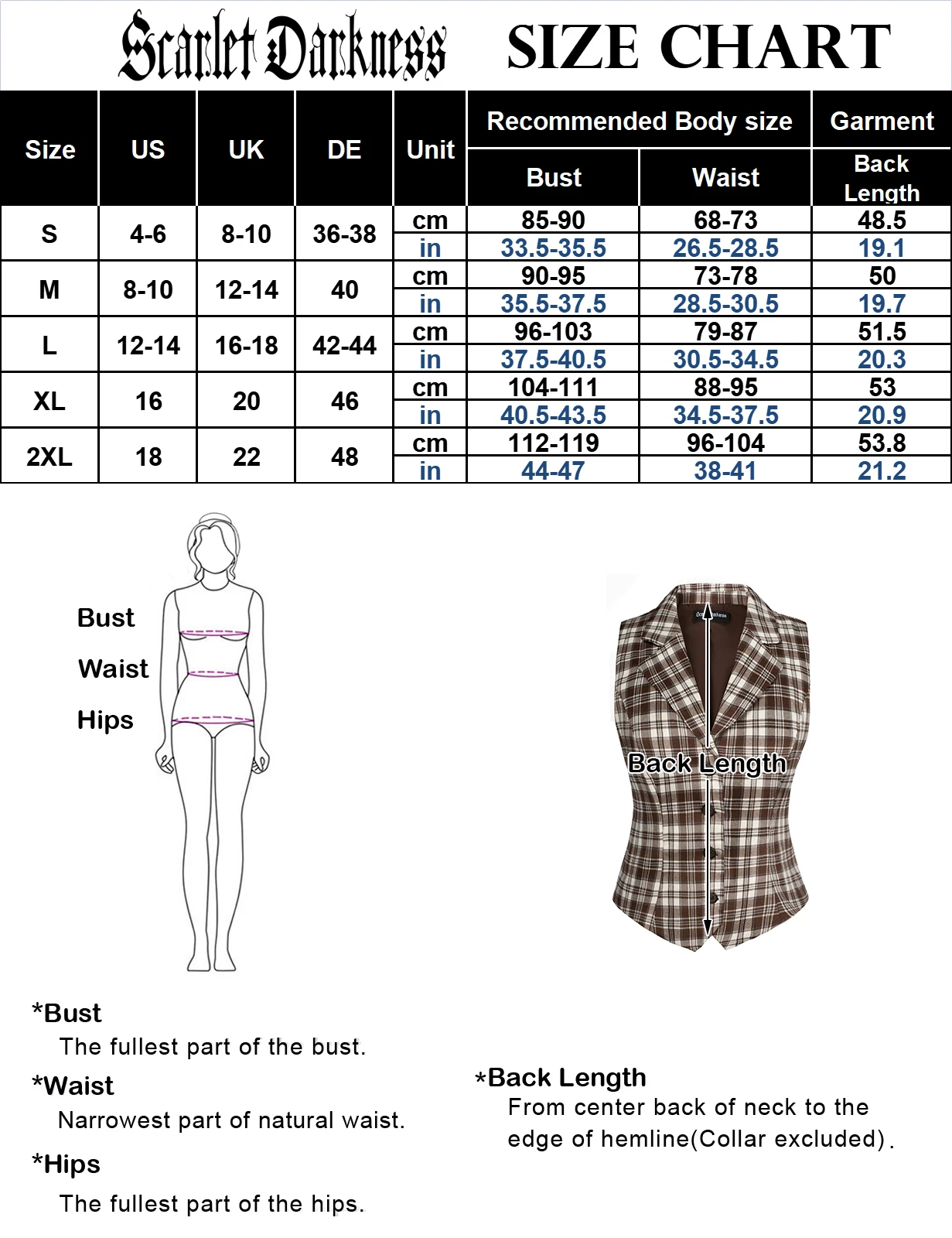 SD Women Jackets Vest Vintage Renaissance Plaided Vest Coat Sleeveless Lapel Handkerchief Hem Single Breasted short Coat