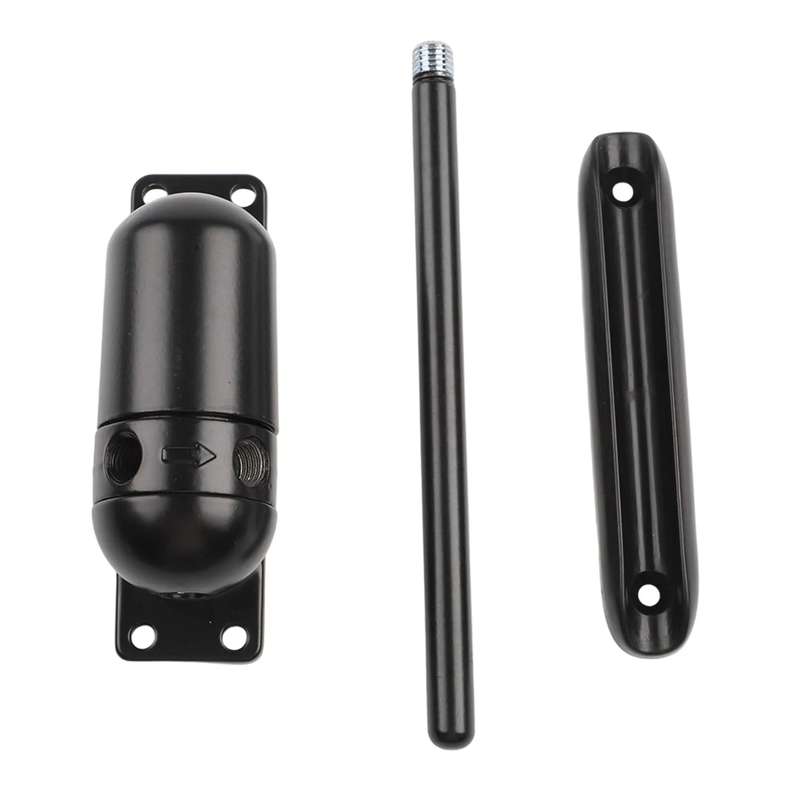 Heavy Duty Fire Rated Adjustable For Mounted Door Closer with Spring Loaded Tension to Fit Left and Right Handed Doors